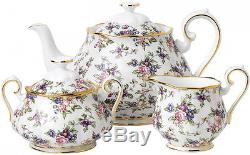 100 Year Of Royal Albert 1940 English Chintz Teapot Set