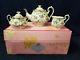 100 Years Of Royal Albert 1940 English Chintz Boxed Teapot Sugar Bowl Cream Set