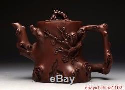 10pc All handmade ceramic teapot Plum pile pot Tea Set Taiwan reflux old pot