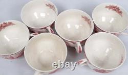 12 Piece Johnson Bros English Tea Set Old Britain Castle S&C Teapot Trivet Cups