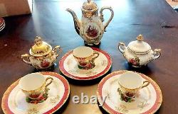 12pc Yamasen Gold Collection Fine Porcelain Set