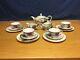 15 Pcs. Bavaria Tirschenreuth Germany Teapot Set Withcups & Saucers, Plates Signed