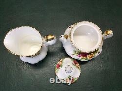15 Pcs Royal Albert Old Country Rose Tea Set Teapot Service for 6