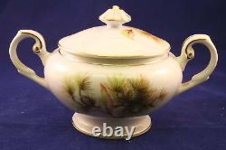 15 Pcs Vintage Made In Japan Yamaka China Teapot Teacup Creamer Sugar Cup Set