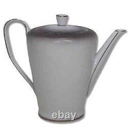 15pc Rosenthal Elegance Platinum Trim 3331 Tea Pot Cups Cream Sugar Service Set