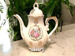 1950s Courtship Tea Pot With Creamer Vintage Teapot