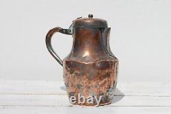 19th Century Antique French Handmade Copper Kettle or Coffee Pot