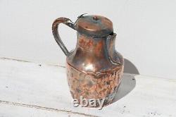 19th Century Antique French Handmade Copper Kettle or Coffee Pot