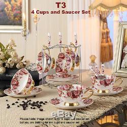 21 / 13 / 3 Piece European High Quality Tea Set Cup Teapot Porcelain Coffee Mug