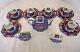 21 Piece Hermes Limoges Marqueterie De Pierres D'orient Tea Set