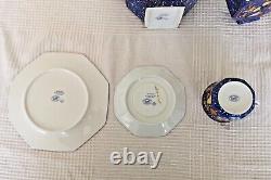 21 Piece HERMES Limoges Marqueterie De Pierres d'Orient Tea Set