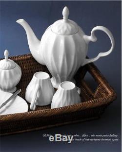 21 Pieces Royal English China Set Bone China Tea Kettle Teapot & Saucers
