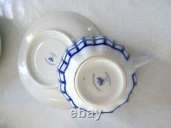 21 pcs Lomonosov USSR Tea set Cups saucers plates tea pots Cobalt Cell