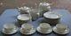 24 Pcs Tressemanes & Vogt T&v Limoge Surprise Dessert Set Teapot Plates, Bowls