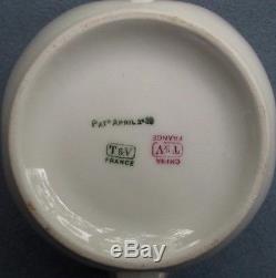 24 Pcs Tressemanes & Vogt T&V Limoge Surprise Dessert Set Teapot Plates, Bowls