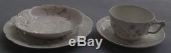 24 Pcs Tressemanes & Vogt T&V Limoge Surprise Dessert Set Teapot Plates, Bowls