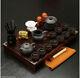 26pcs Yixing Zisha Tea Set In Chinese Solid Wood Tea Table Pot Of Tea Cup Teapet