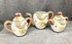 3 Piece Moriage Vintage Dragon Tea Set Otani Hand Painted Made In Japan