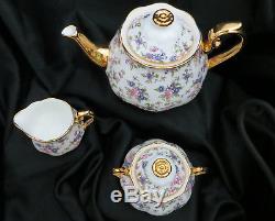 3 pc Royal Albert tea set 100 Years 1940 English Chintz teapot creamer sugar
