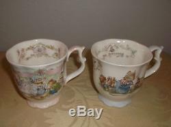 6 Brambly Hedge Beakers by Royal Doulton 4 Seasons Plus Birthday and Wedding