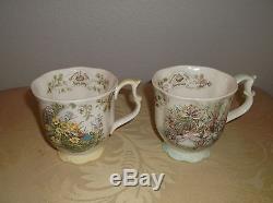 6 Brambly Hedge Beakers by Royal Doulton 4 Seasons Plus Birthday and Wedding