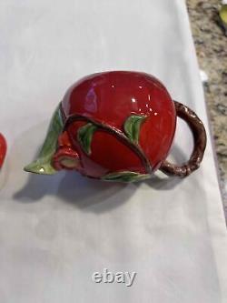 6 Different Makers Floral Fruit Shaped Decorative Teapots