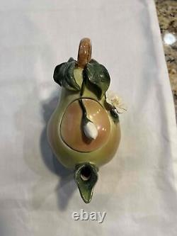 6 Different Makers Floral Fruit Shaped Decorative Teapots