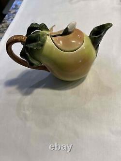 6 Different Makers Floral Fruit Shaped Decorative Teapots