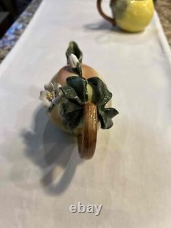 6 Different Makers Floral Fruit Shaped Decorative Teapots