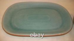 6 Piece Tea Set from Siam Celadon Wood Ash Glaze, Tea Pot, Lid, Tray, 3 Cups