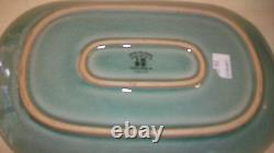 6 Piece Tea Set from Siam Celadon Wood Ash Glaze, Tea Pot, Lid, Tray, 3 Cups