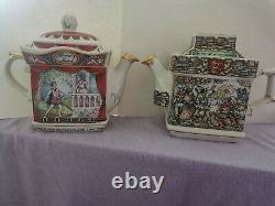 6 sadler teapot sets and 2 ginger jars (sets)