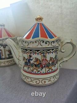 6 sadler teapot sets and 2 ginger jars (sets)