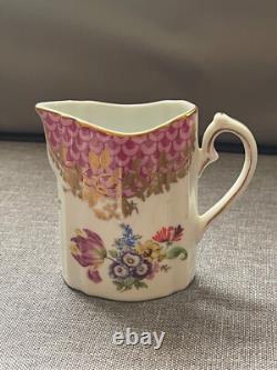 AA Importing Company Flowers Tea/Espresso/Coffee Pot Cream Sugar Set JAPAN