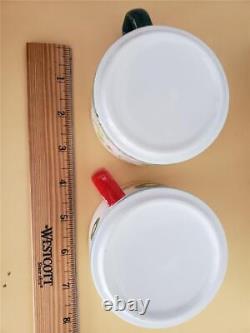 ANTHROPOLOGIE Christmas TEA FOR TWO Garrod Tis the Season Tea Pot Teacups NEW