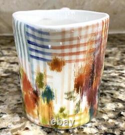 ANTHROPOLOGIE Leighton Tea Pot, Creamer & Sugar Pot Set Earthenware Ceramic NIB