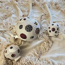 ANTHROPOLOGIE Spots of Tea Teapot Set