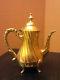 Antique Brass Coffee & Tea Service Set, 4-pc, Tea Kettle, Coffee Pot, Sugar Bowl