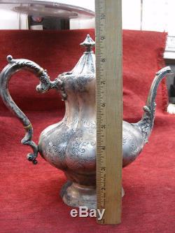 Antique Hardy & Hayes Co. Sterling Silver Tea Pot Very Fancy Must See
