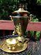 Antique Russian Samovar, Coffee Tea Urn, Tray And Bowl