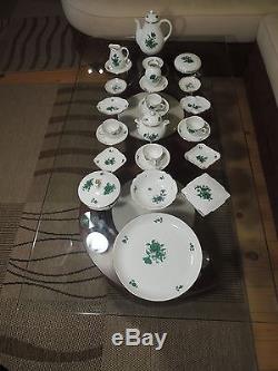 AUGARTEN VIENNA TEA SERVICE 26 PARTS FORM BELVEDERE MARIA THERESA TEA SET