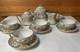 A A Vantine Antique Hand Painted Japan Floral Border Tea Set 15 Pieces Rare