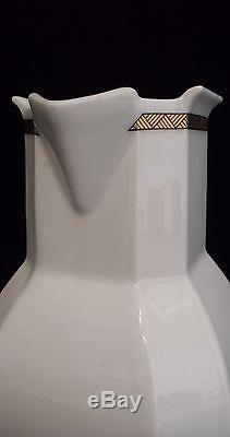 A beautiful Bernardaud & Co. (B&Co.) Prince Noir Limoges Tea or Coffee Set