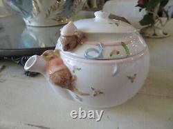 Adorable Vintage Mouse Teapot by Terragrafics Pottery Teapot Excellent