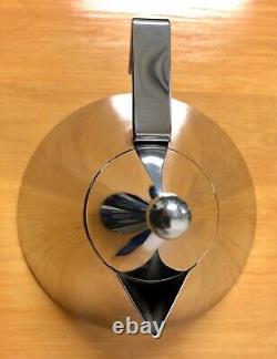 Aldo Rossi Alessi Stainless Steel Teapot Creamer Sugar SET Modern-Excellent