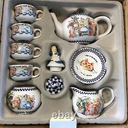 Alice In Wonderland Through The Looking Glass Miniature Tea Set By Paul Cardew