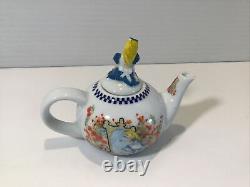 Alice In Wonderland Through The Looking Glass Miniature Tea Set By Paul Cardew