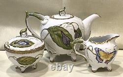 Anna Weatherley Tea Set Tea Pot + Sugar Bowl + Creamer