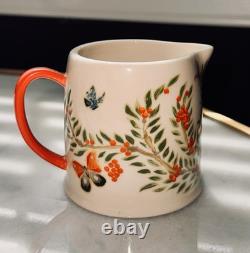 Anthropologie Paige Gemmel Eastern Animal Kitchen Tea Pot Set Mug Sugar & Spoon