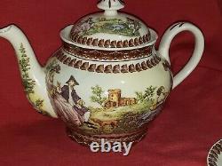 Antiche Riproduzioni Antique Reproduction Teapot Set 18 pcs Victorian Style